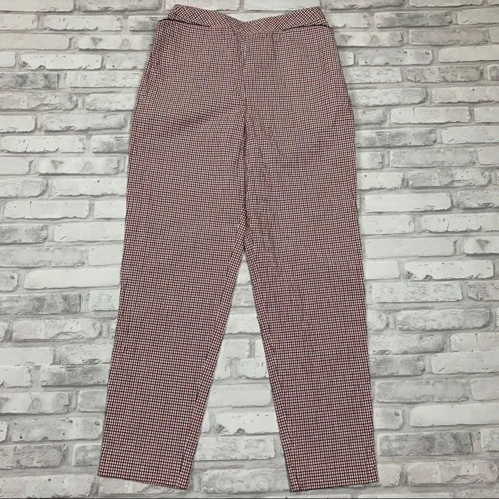 Liz Clairborne sportswear Size 8 Gingham Pants